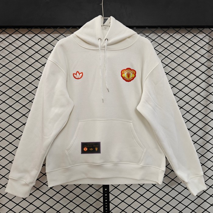 25-26 Man Utd embroidery Hoody （Multiple colors to choose from）