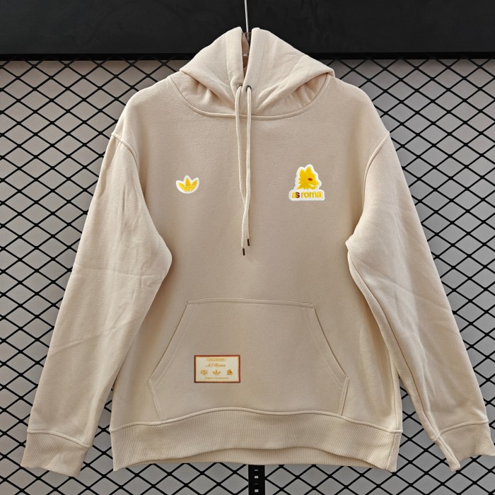 25-26 Roma embroidery Hoody （Multiple colors to choose from）