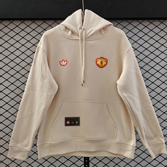 25-26 Man Utd embroidery Hoody （Multiple colors to choose from）