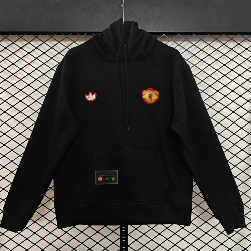 25-26 Man Utd embroidery Hoody （Multiple colors to choose from）