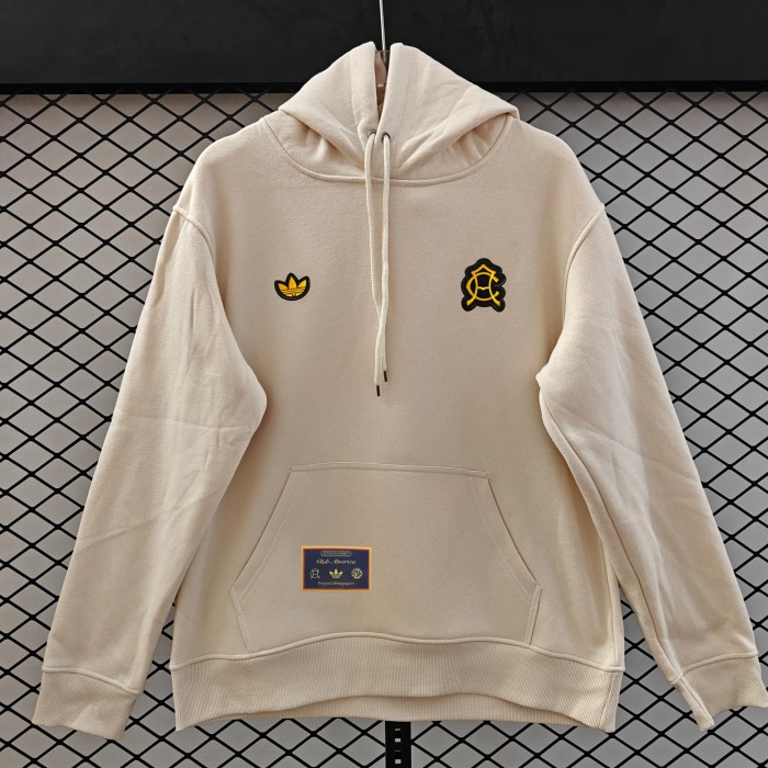 25-26 Club America embroidery Hoody （Multiple colors to choose from）