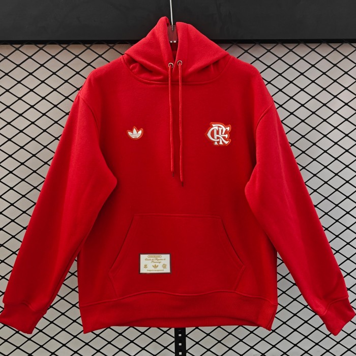 25-26 Flamengo embroidery Hoody （Multiple colors to choose from）