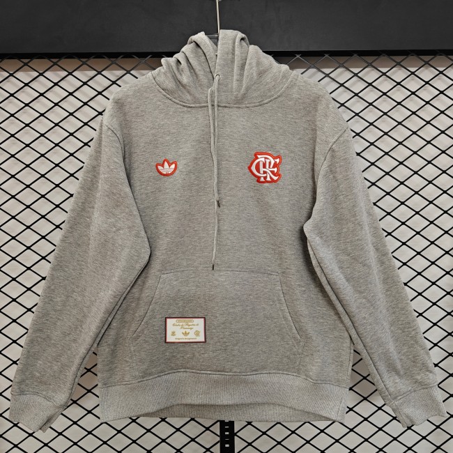 25-26 Flamengo embroidery Hoody （Multiple colors to choose from）