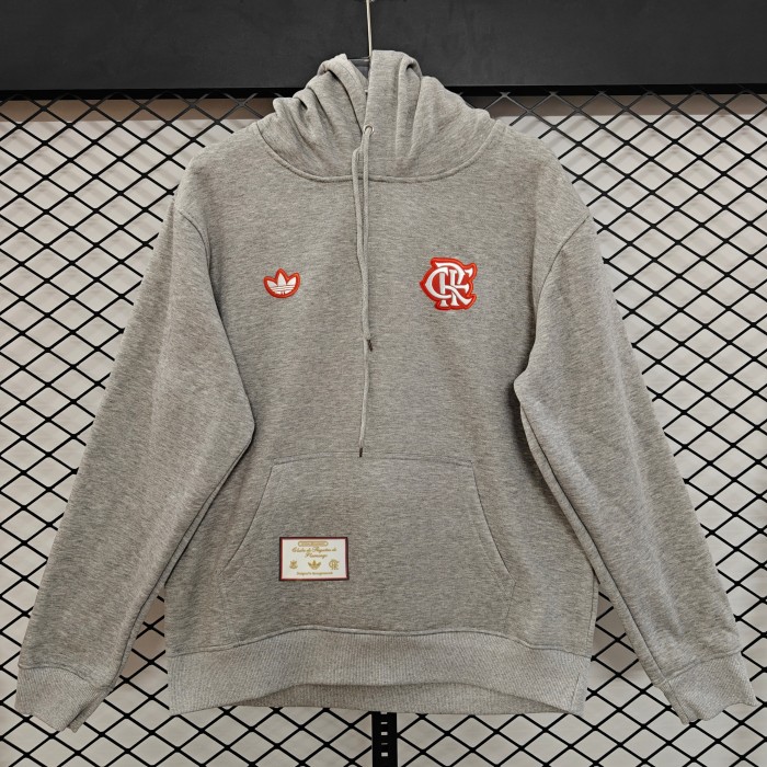 25-26 Flamengo embroidery Hoody （Multiple colors to choose from）