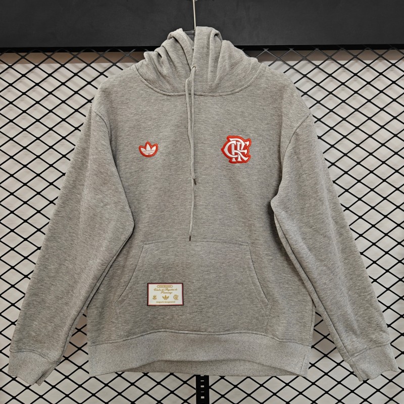 25-26 Flamengo embroidery Hoody （Multiple colors to choose from）