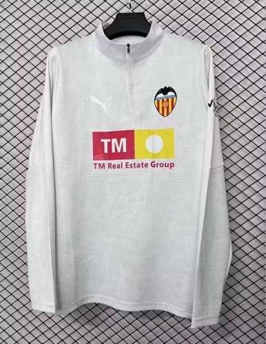 25-26 Valencia White Half Pull tops