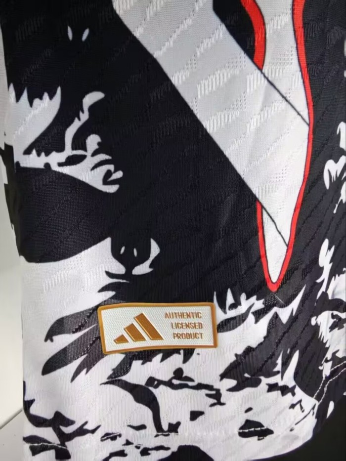 25-26 Japan White & Black Special Edition Player Version Soccer Jersey *火影忍者