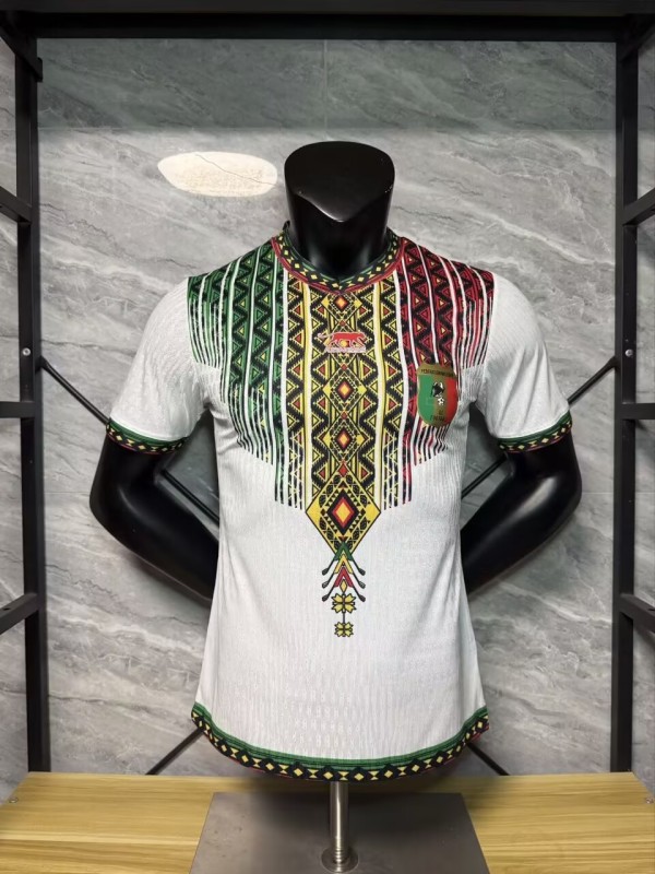26-27 Mali White Player Version Soccer Jersey