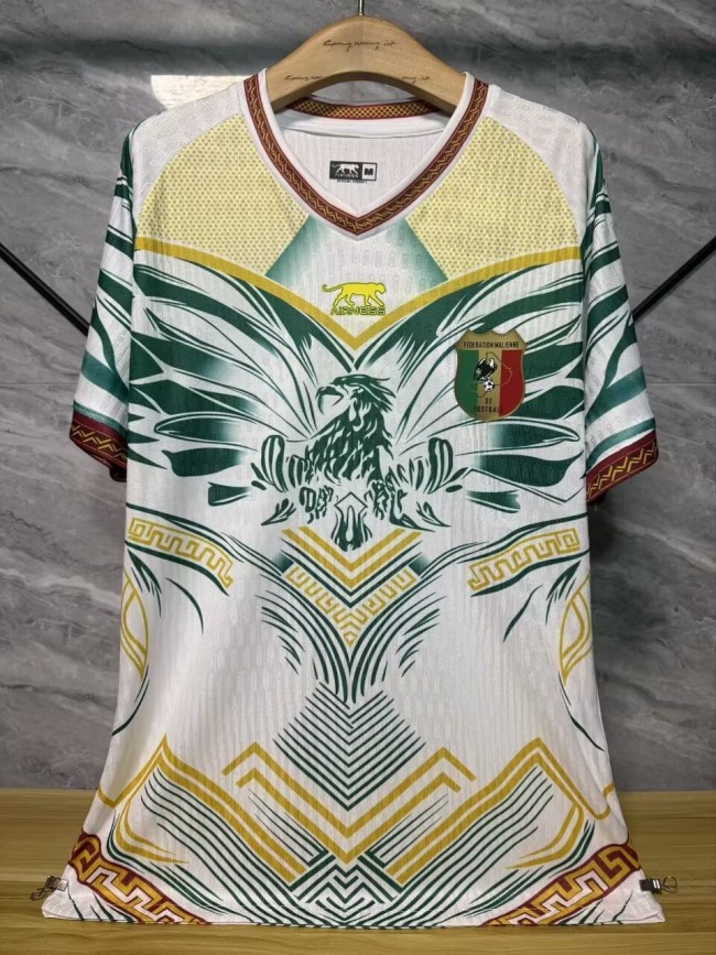 25-26 Mali White Special Edition Player Version Soccer Jersey（球员）