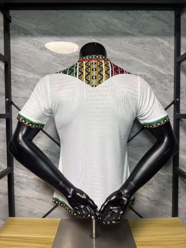 26-27 Mali White Player Version Soccer Jersey