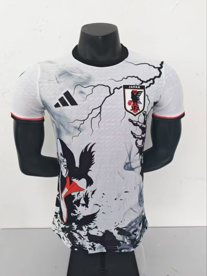 25-26 Japan White & Black Special Edition Player Version Soccer Jersey *火影忍者