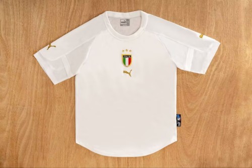 2004 Italy Away Retro Soccer Jersey