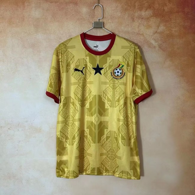 25-26 Ghana Second Away Fans Soccer Jersey