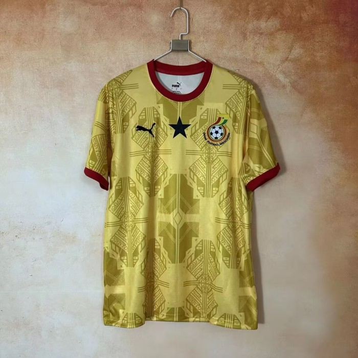 25-26 Ghana Second Away Fans Soccer Jersey