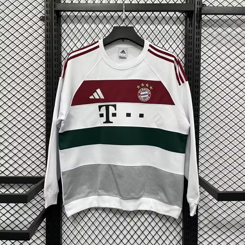 25-26 Bayern White Sweatshirt