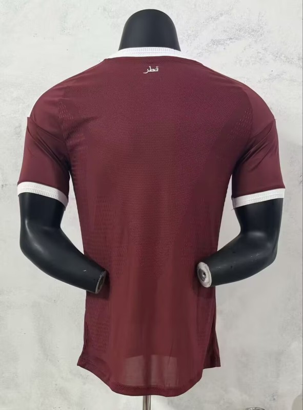 26-27 Qatar Home Player Version Soccer Jersey