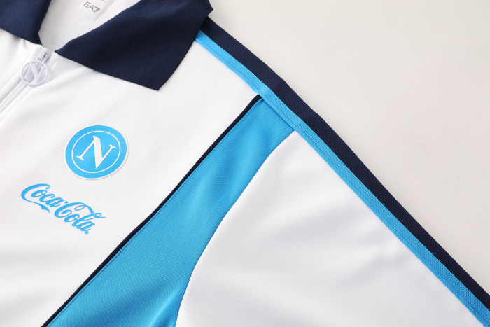 25-26 Napoli White Jacket Tracksuit