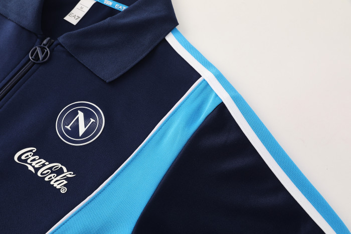 25-26 Napoli Dark Blue Jacket Tracksuit