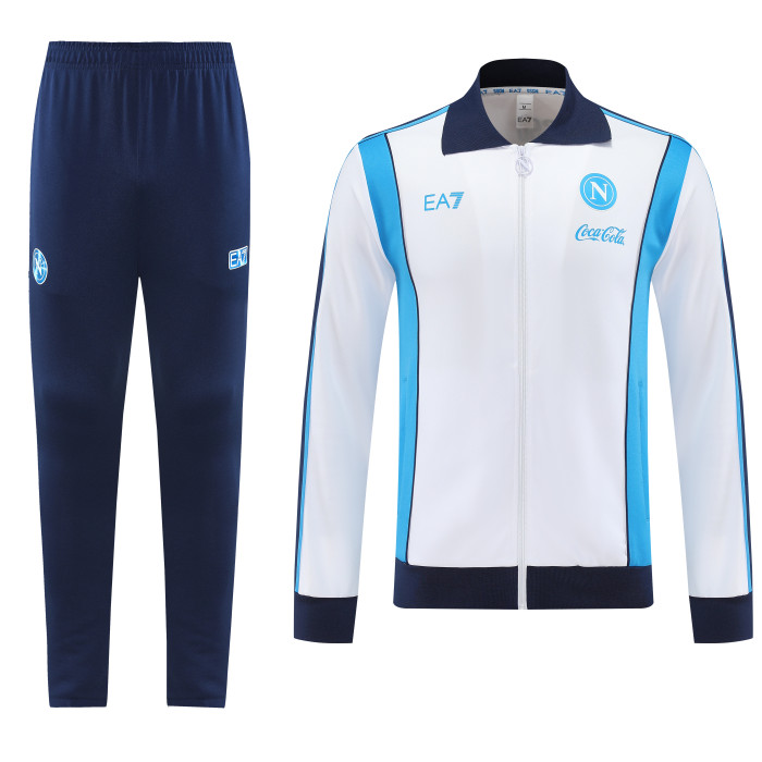 25-26 Napoli White Jacket Tracksuit