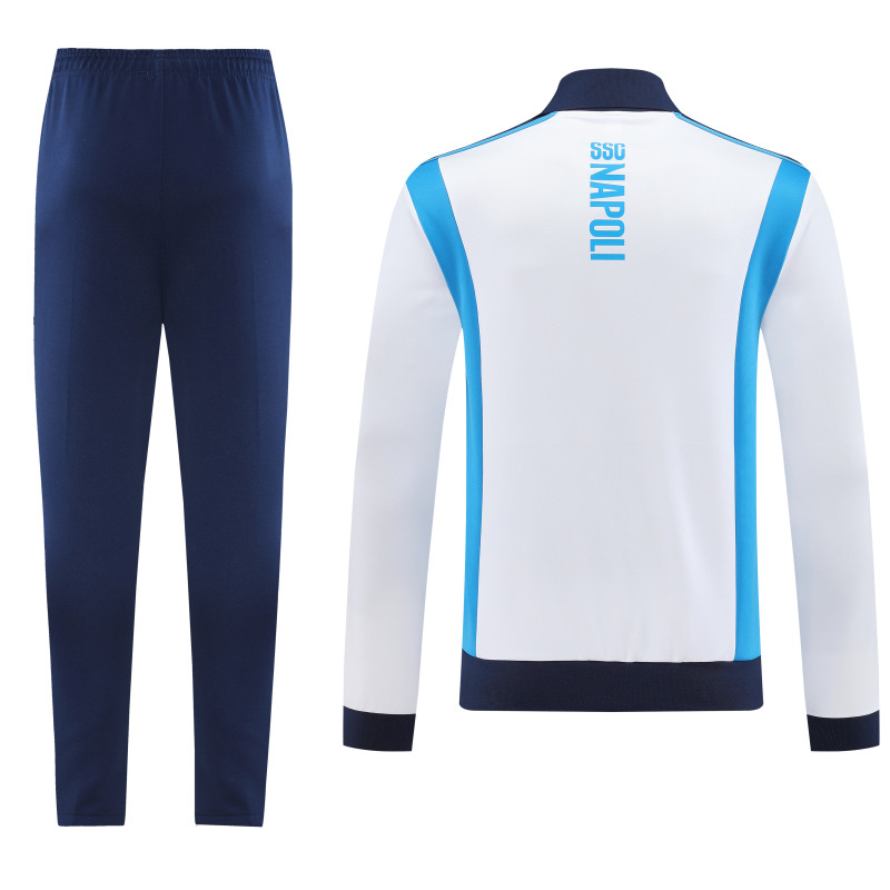 25-26 Napoli White Jacket Tracksuit