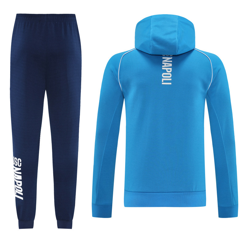 25-26 Napoli Bule Hoodie Jacket Tracksuit