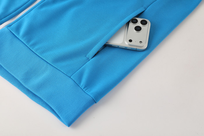 25-26 Napoli Bule Hoodie Jacket Tracksuit