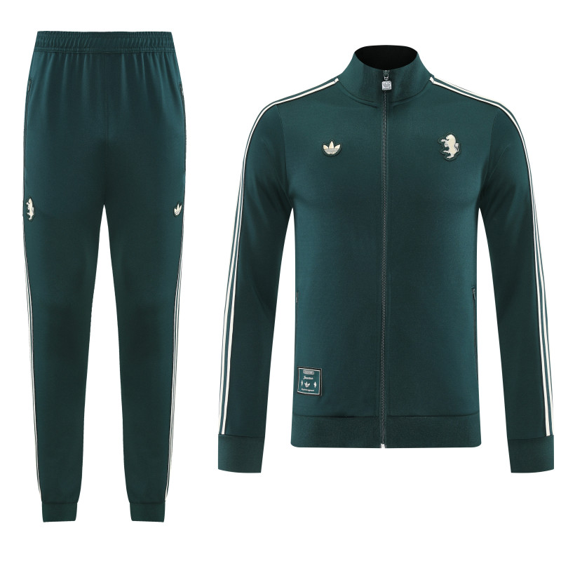 25-26 JUV Dark Green Jacket Tracksuit #08