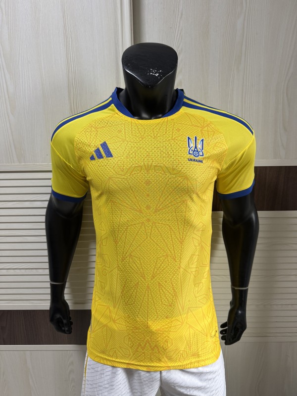 26-27 Ukraine Home Player Version Soccer Jersey