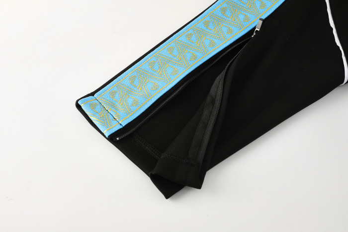 25-26 Marseille Black Jacket Tracksuit #02