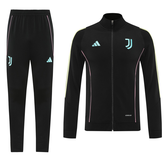 25-26 JUV Black Jacket Tracksuit