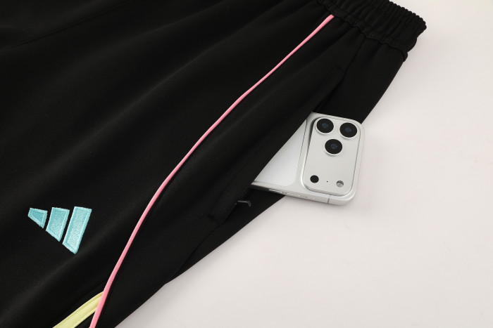 25-26 JUV Black Jacket Tracksuit