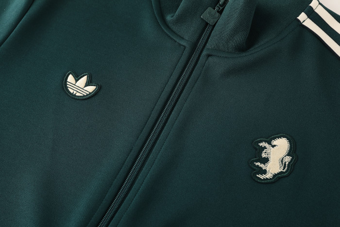 25-26 JUV Dark Green Jacket Tracksuit #08