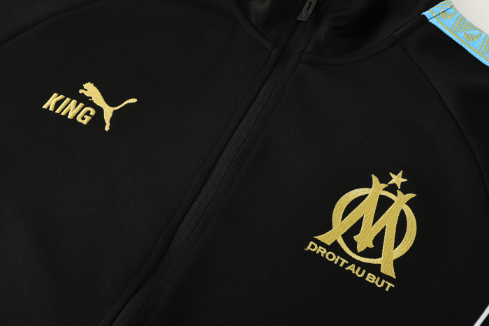 25-26 Marseille Black Jacket Tracksuit #02