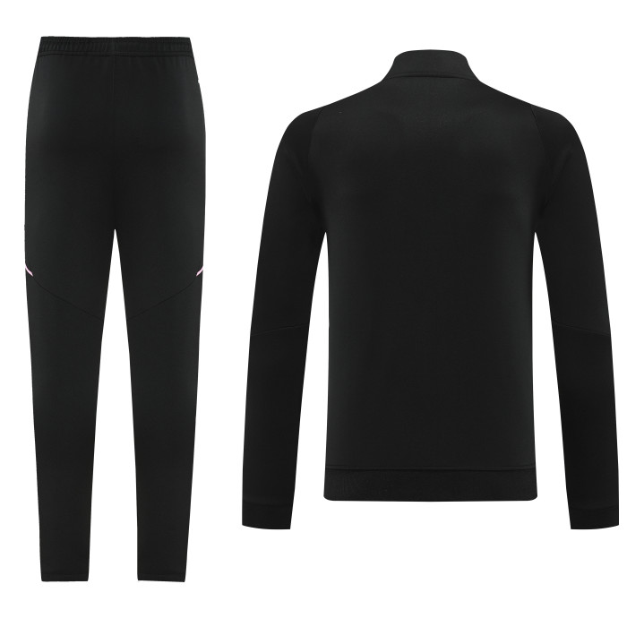 25-26 JUV Black Jacket Tracksuit