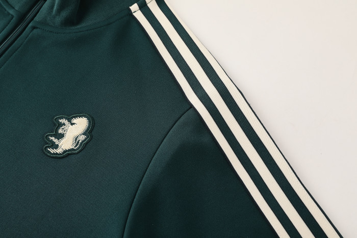 25-26 JUV Dark Green Jacket Tracksuit #08