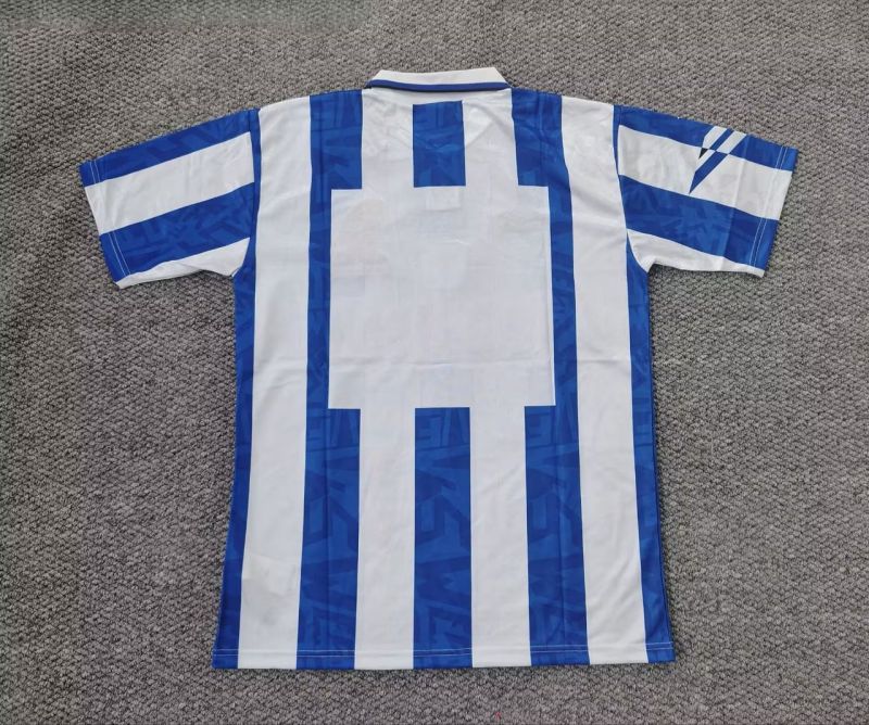 1992-1993 Sheffield Wednesday Home Retro Soccer Jersey