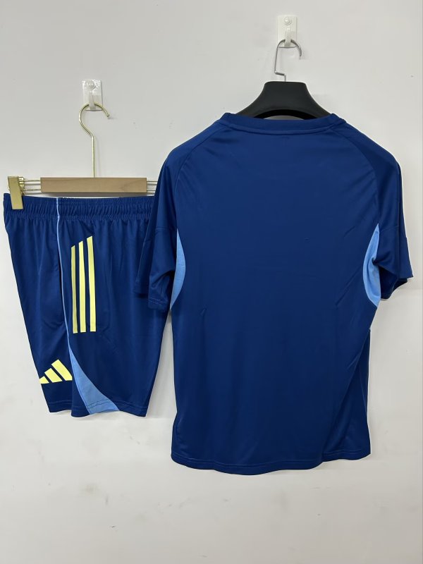 25-26 Real Oviedo Blue Training Short Suit