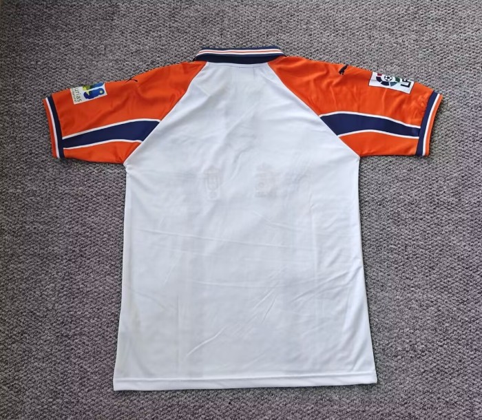 2001-2002 Real Oviedo Away Retro Soccer Jersey*带臂章