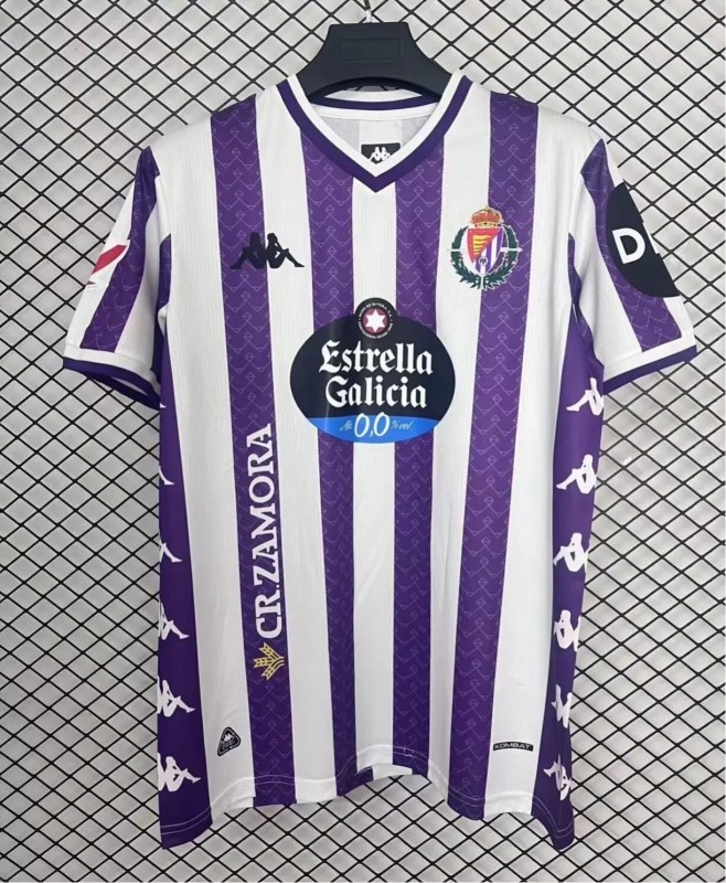 25-26 Valladolid Home Fans Soccer Jersey