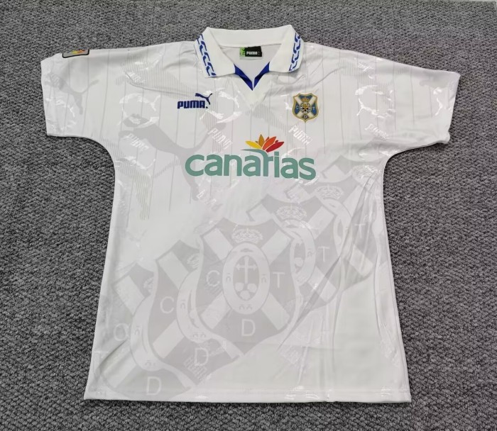 1995-1996 CD Tenerife Home Retro Soccer Jersey