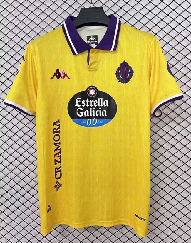 25-26 Valladolid Second Away Fans Soccer Jersey