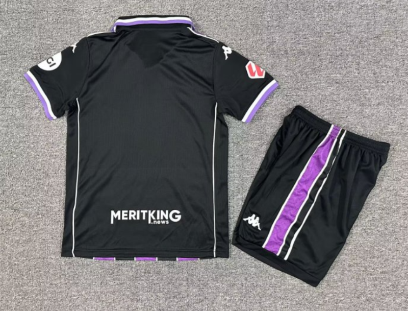 25-26 Valladolid Away Kids Soccer Jersey