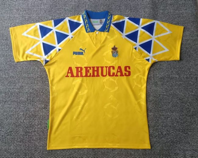 1995-1996 Las Palmas Home Retro Soccer Jersey