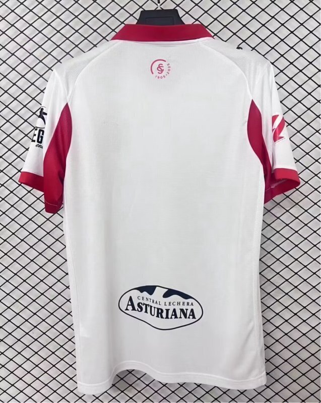 25-26 Gijon Second Away Fans Soccer Jersey