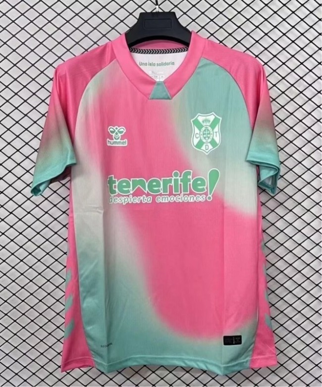 25-26 CD Tenerife Third Away Fans Soccer Jersey