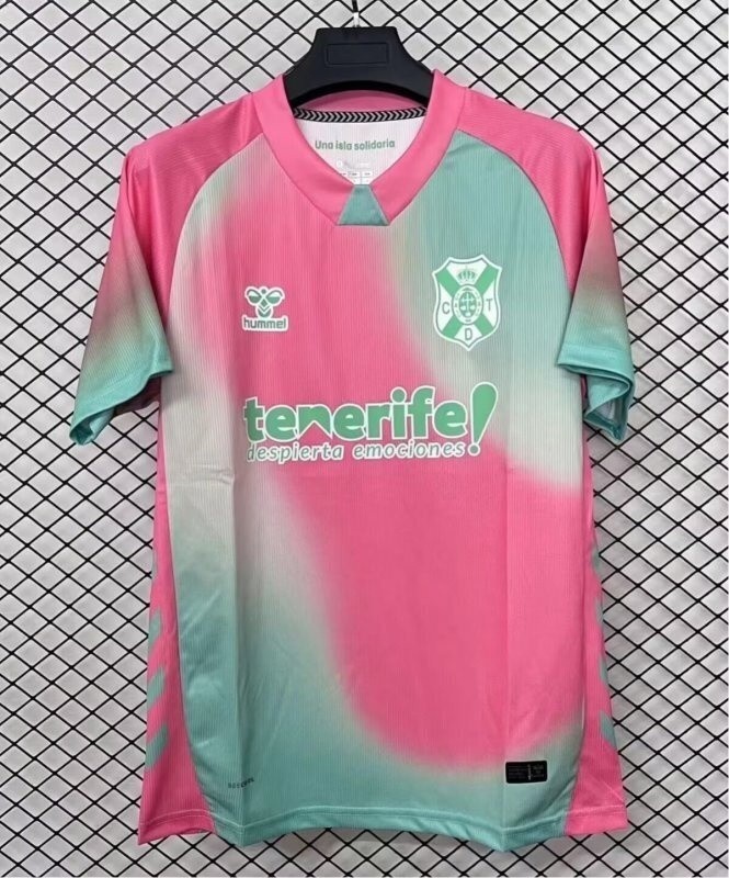 25-26 CD Tenerife Third Away Fans Soccer Jersey