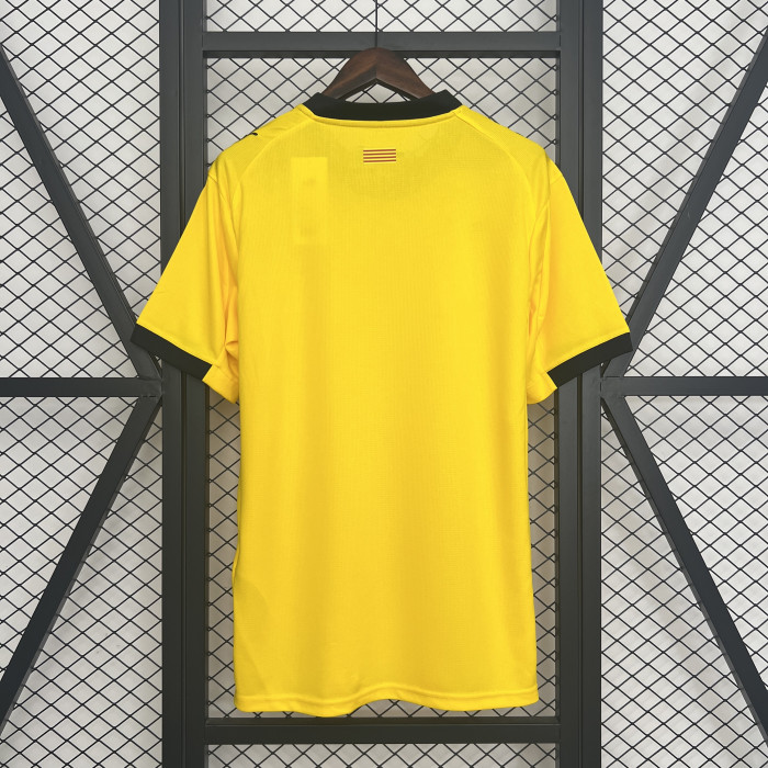 25-26 Girona Away Fans Soccer Jersey