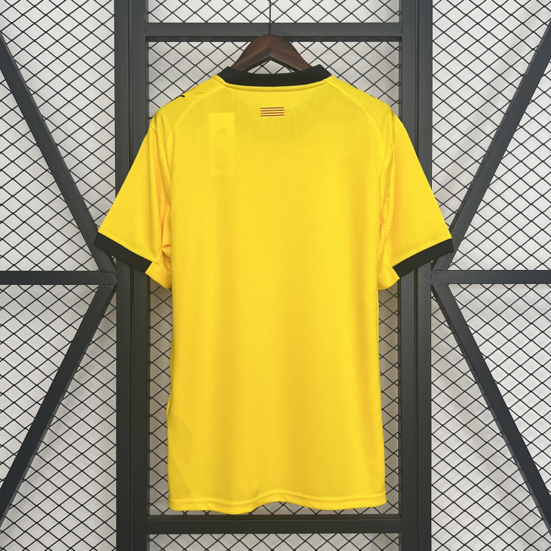 25-26 Girona Away Fans Soccer Jersey