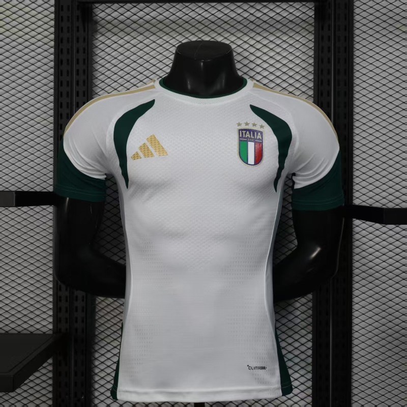 26-27 Italy White Player Version Training shirts