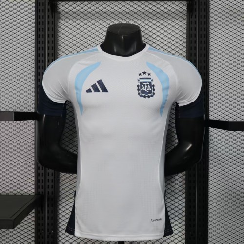 26-27 Argentina White Player Version Training shirts